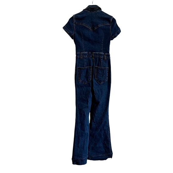 Show Me Your Mumu Everhart Jumpsuit Lunar Blue - Picture 5 of 9